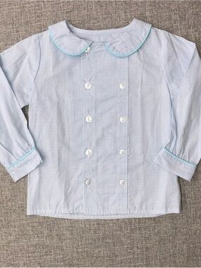 Willow 4T EUC Light Blue Peter Pan Collar